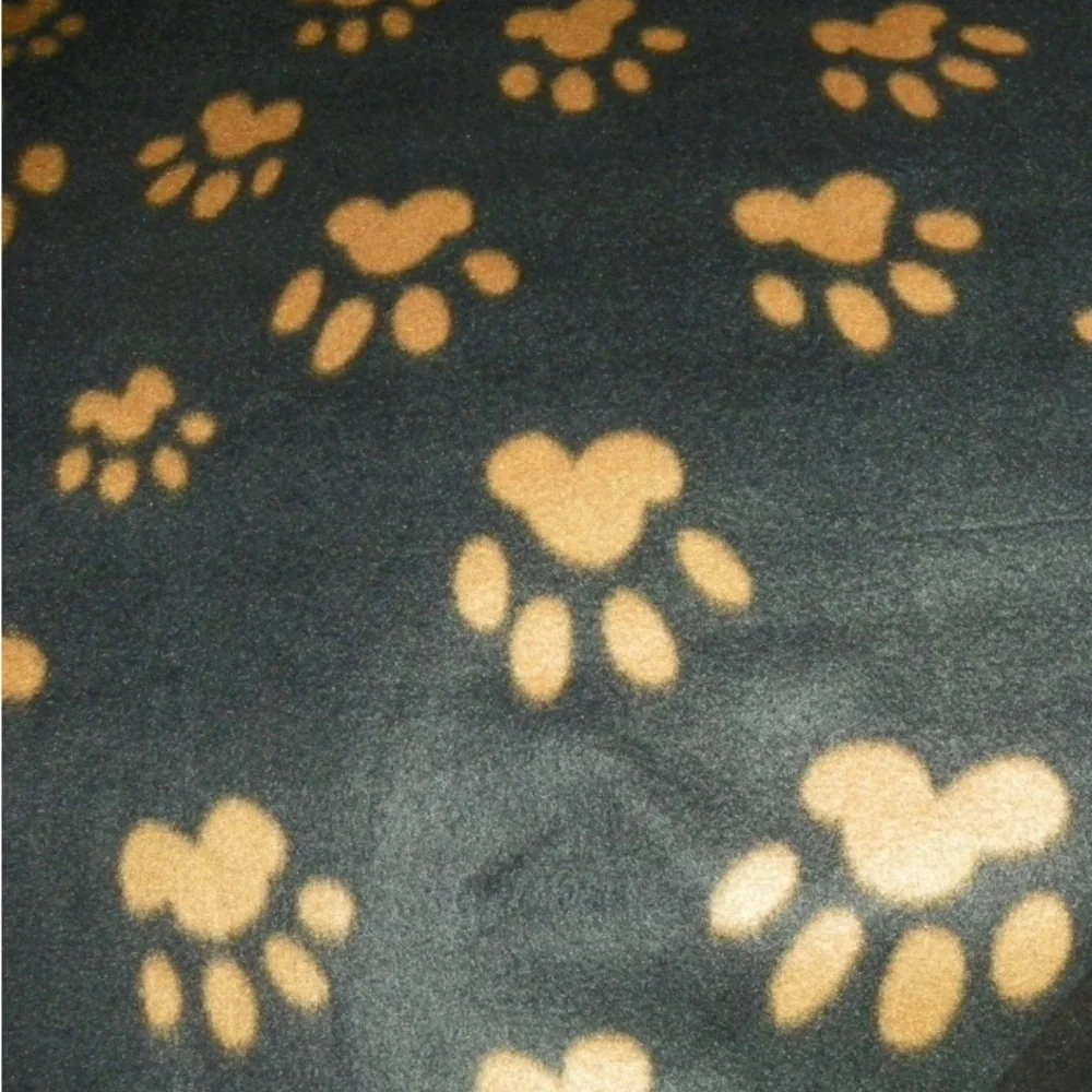 Cat or Dog Reversible Double Fleece Blanket 30”x37”